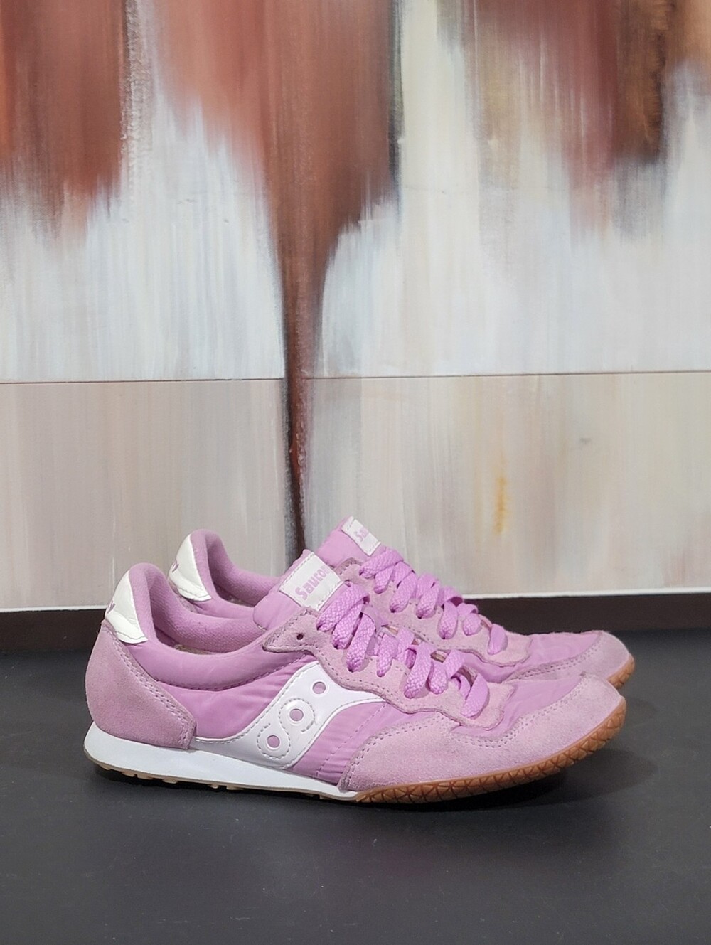 Saucony Bullet Sneakers Women’s Hot Pink Size 8.5 Rare Color